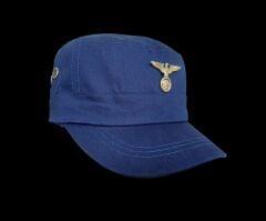 Lacivert Renk ,Alman Metal Kokart Ayarlanabilir Şapka Modeli Unisex