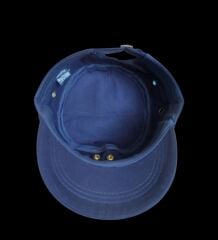 Lacivert Renk ,Alman Metal Kokart Ayarlanabilir Şapka Modeli Unisex