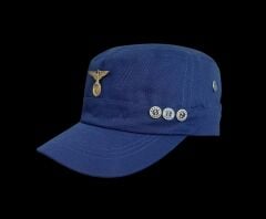 Lacivert Renk ,Alman Metal Kokart Ayarlanabilir Şapka Modeli Unisex