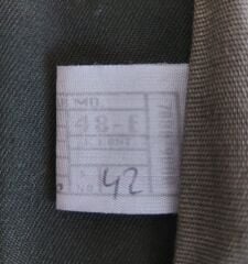 Haki Renk 2000 Model KKK Tektif Ceket Sıfır Ürün (48-E/ M Beden)