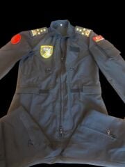 Siyah Renk Solo Türk Subay Tulum (M-L Beden)