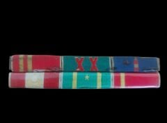 Eski Dönem Kara Kuvvetleri 6'lı Subay Şerit Rozet Barı