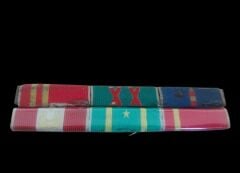 Eski Dönem Kara Kuvvetleri 6'lı Subay Şerit Rozet Barı