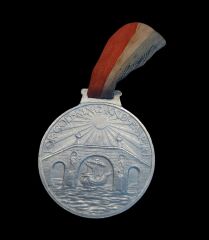 4 cm. Çap 1927 Prens Edward Britanya İmparatorluğu Günü Alüminyum Madalya