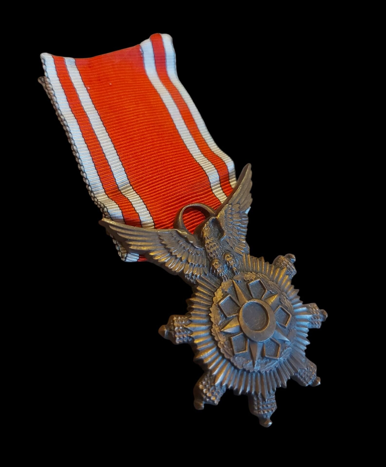 5x4 cm. Suriye Bronz Askeri Liyakat Madalyası