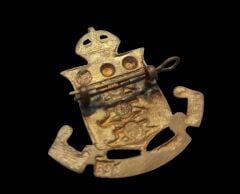 5x4.5 cm. Hint Ordusu Mühimmat Birliği Askeri Şapka Kokartı