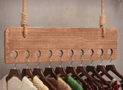 Ahşap Sarkıt Askı Modeli