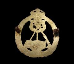 5x4 cm. Hint Ordusu Öncüleri Metal Askeri Şapka Kokartı