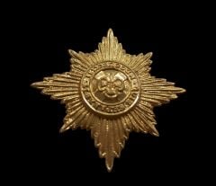 4.7 cm.İrlanda Muhafız Alayı Metal Askeri Şapka Kokartı