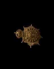 3x2.5 cm. Ww1 İngiliz Ordusu Hizmet Birliği Metal Askeri Şapka Kokartı