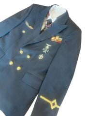 Ww2 Dönemi Alman Denizci Subay Ceket-Gömlek-Kravat (L Beden) Replika Ürün