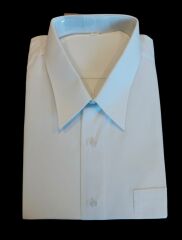 Beyaz Renk Uzun Kol Tören Gömlek (45 Numara/XXL Beden)