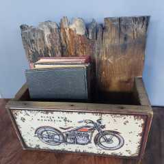 Ahşap Metal Levha Organizer Modeli-2