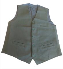 Haki Renk Yün JGK Karargah Yeleği (52-C/L Beden) Sıfır Ürün