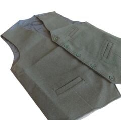 Haki Renk Yün JGK Karargah Yeleği (52-C/L Beden) Sıfır Ürün