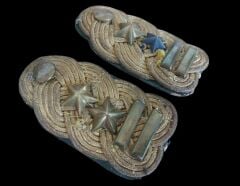 Erken Cumhuriyet Dönemi  Piyade Yarbay Tören Apolet (Çift)