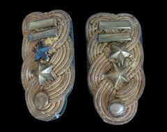 Erken Cumhuriyet Dönemi  Piyade Yarbay Tören Apolet (Çift)