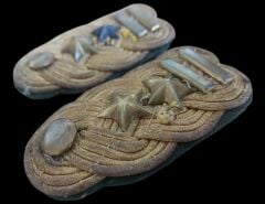 Erken Cumhuriyet Dönemi  Piyade Yarbay Tören Apolet (Çift)