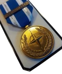 Nato Afganistan Madalya Kutusunda