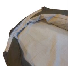 1980'ler  Haki Renk Tektif  Gömlek Unisex (45-C/S Beden) Sıfır Ürün