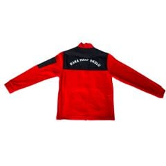 Kara Harp Okulu Kırmızı Polar Mont Unisex (XL Beden)