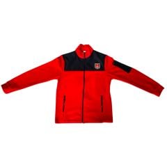 Kara Harp Okulu Kırmızı Polar Mont Unisex (XL Beden)