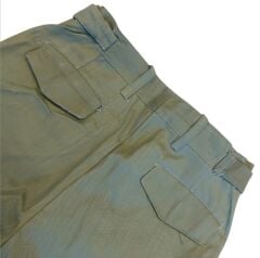 1980'ler Haki Renk Tektif Pantalon Unısex (S Beden) Sıfır Ürün