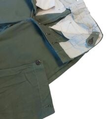 1980'ler Haki Renk Tektif Pantalon Unısex (S Beden) Sıfır Ürün