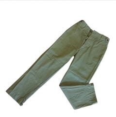 1980'ler Haki Renk Tektif Pantalon Unısex (S Beden) Sıfır Ürün