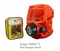 Drager Parat C Yangın Kaçış Maskesi (Min 15 Dakika Kurtulma Süresi)