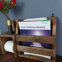 Dergilik -Tekli wc Kağıtlık Modeli