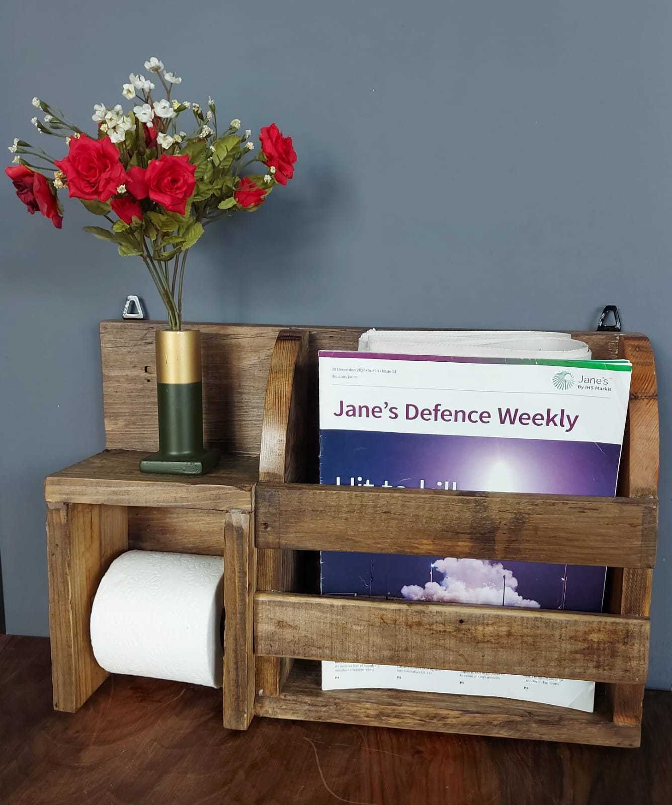 Dergilik -Tekli wc Kağıtlık Modeli