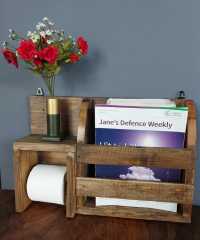 Dergilik -Tekli wc Kağıtlık Modeli