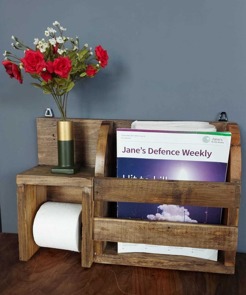 Dergilik -Tekli wc Kağıtlık Modeli