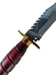 Özel Birlik Set(57 Numara Peçli Şapka-28 cm Komando Bıçak-Yarım Eldiven )