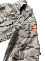 İspanya Ordusu Çöl Kamuflaj Ceket Unisex (M-L Beden)